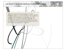 Tablet Screenshot of liavkoren.com